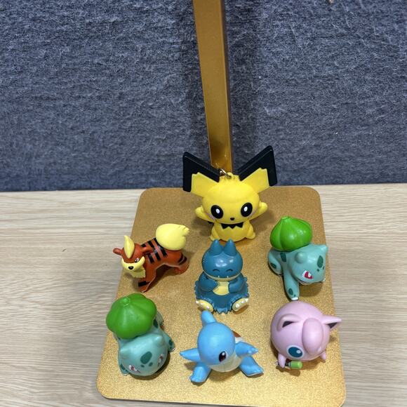 Vintage Pokémon Hasbro Innovation Battle Stadium Thinkchip Figures Lot of 7 - Picture 2 of 2